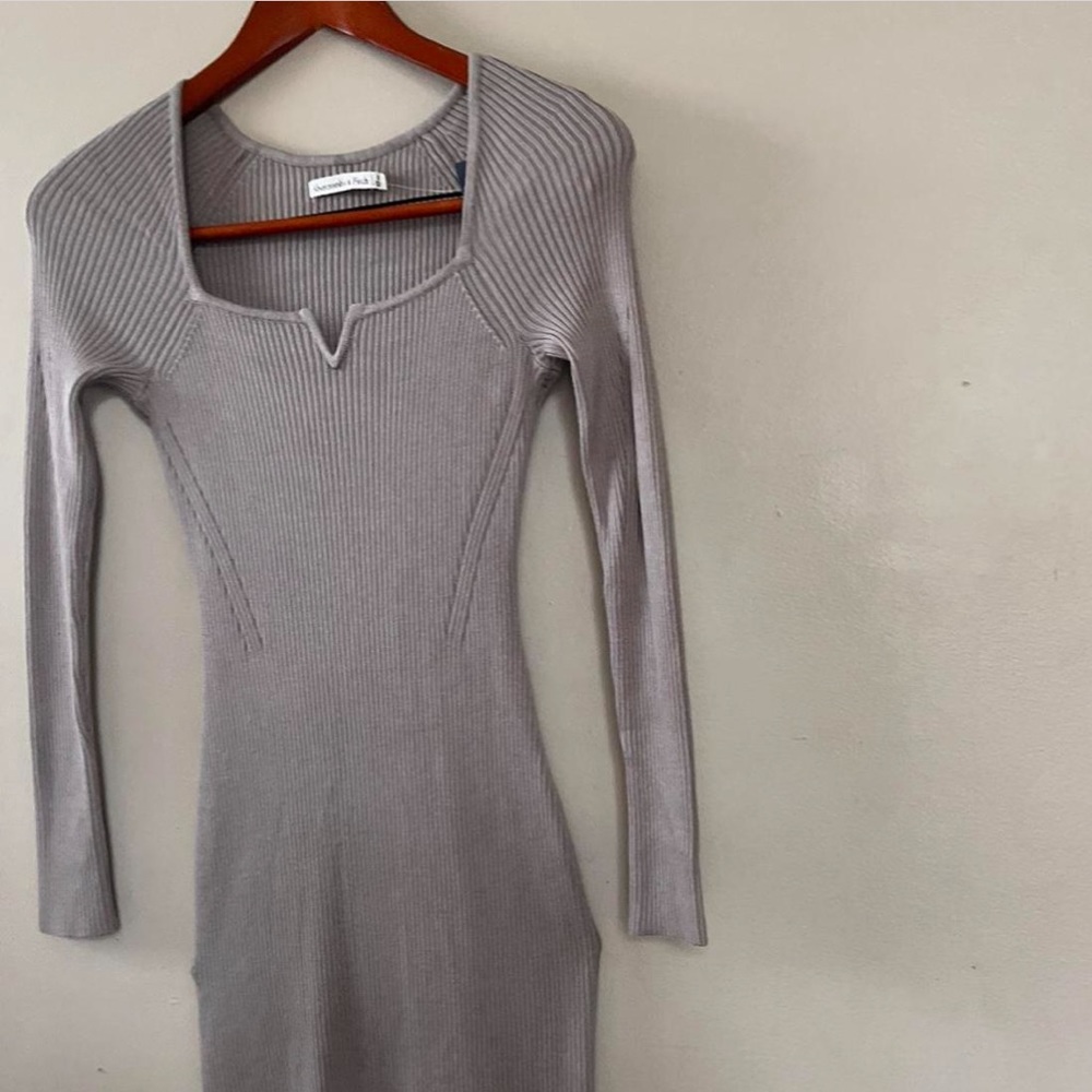 Abercrombie and Fitch. Square neck Sweater Dress!